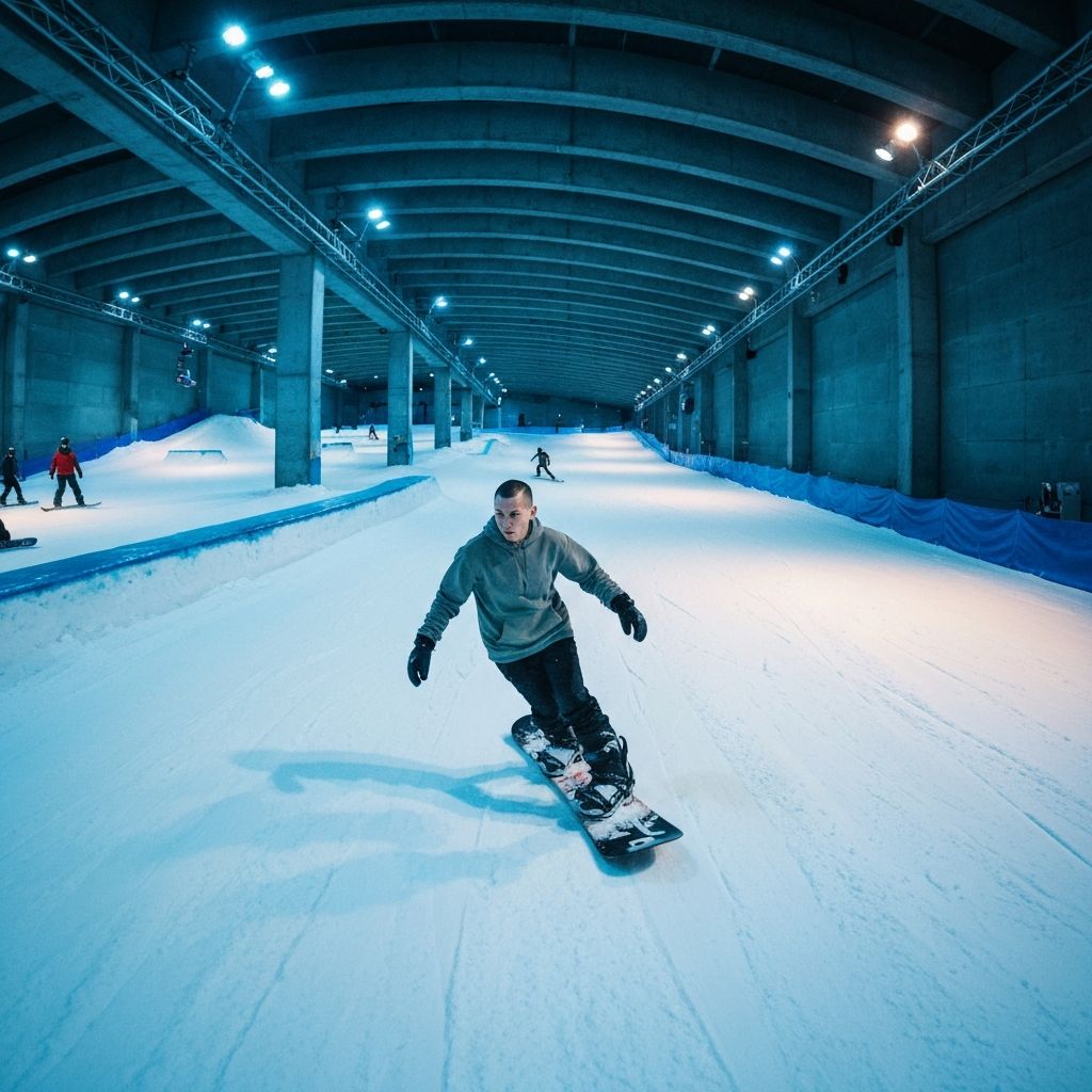 Indoor Snowboard Session